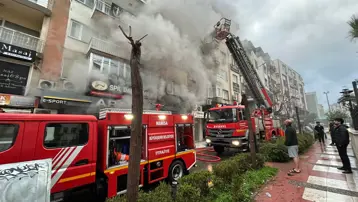 Manisa'da yangın paniği: Beş kişi hastaneye kaldırıldı