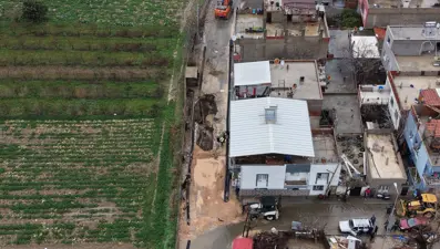 Kazı sırasında göçük oluştu, işçi altında kaldı
