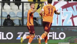 7 gol, 1 kırmızı kartlı maçta Trabzonspor farklı kazandı