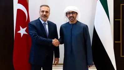 İran-ABD diplomasisi. Fidan, BAE Devlet Başkanı Nahyan'la görüştü