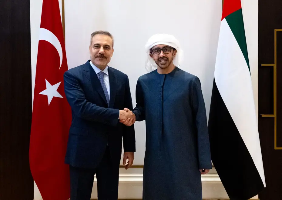 İran-ABD diplomasisi. Fidan, BAE Devlet Başkanı Nahyan'la görüştü