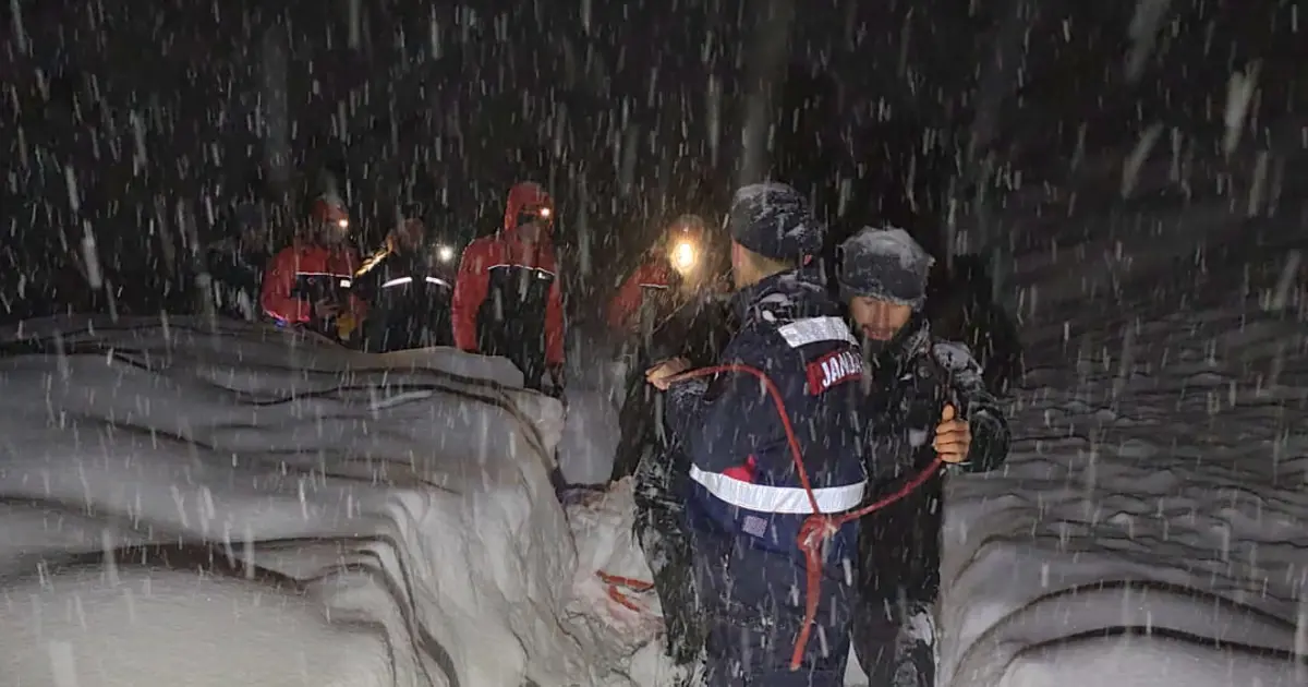 Giresun'da çığ altında kalan çoban hayatını kaybetti