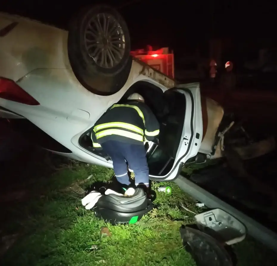 Hatay’da feci kaza. Bebek öldü, anne-baba yaralı