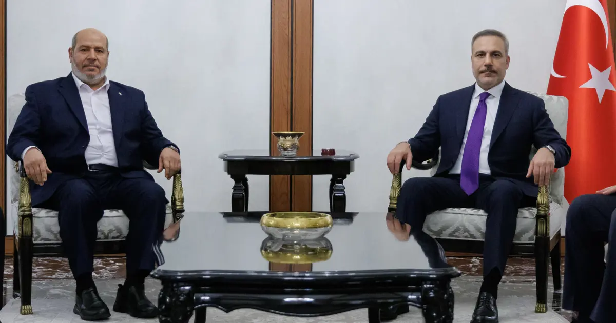 Bakan Fidan, Ankara'da Hamas heyeti ile görüştü