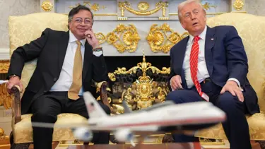 Tehditler havada uçuşmuştu. Trump, Kolombiya lideri Petro'yu Beyaz Saray'da ağırladı