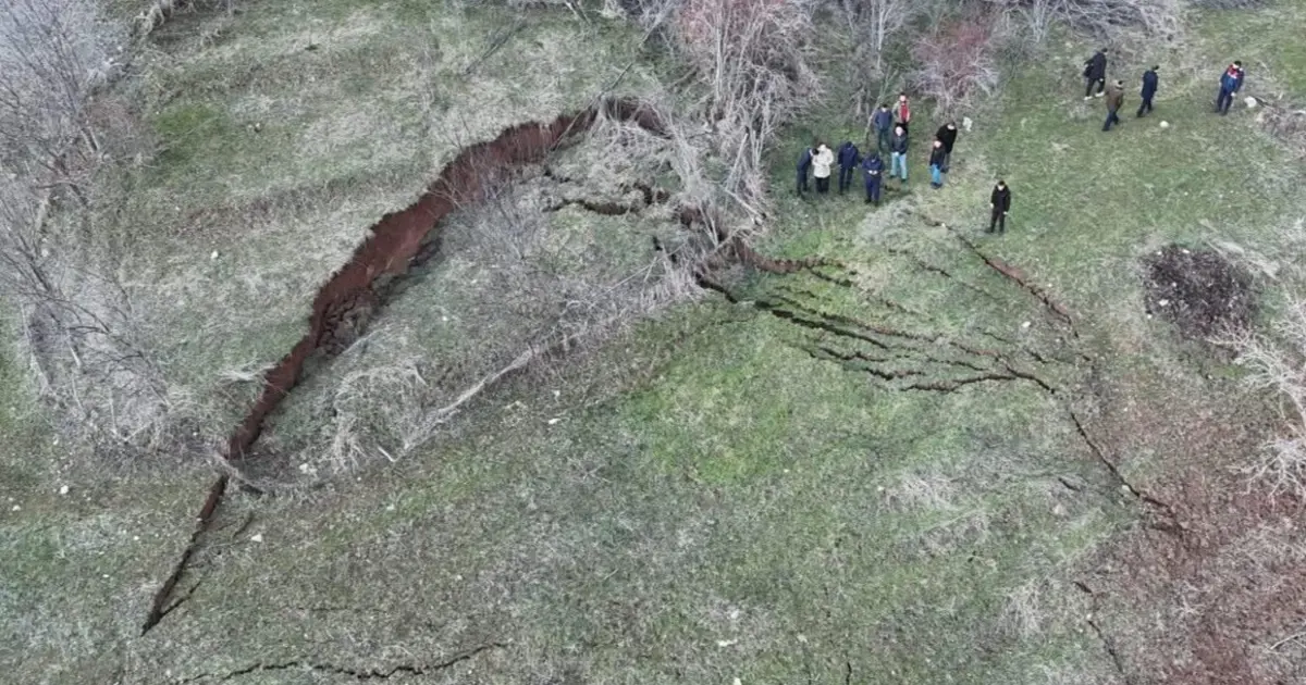 Sivas'ta korkutan görüntü! Bölgede ekipler çalışma başlattı