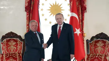 Cumhurbaşkanı Erdoğan ile Ürdün Kralı görüştü