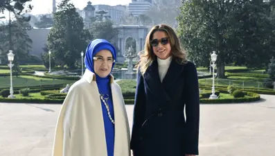 Emine Erdoğan, Ürdün Kraliçesi ile bir araya geldi