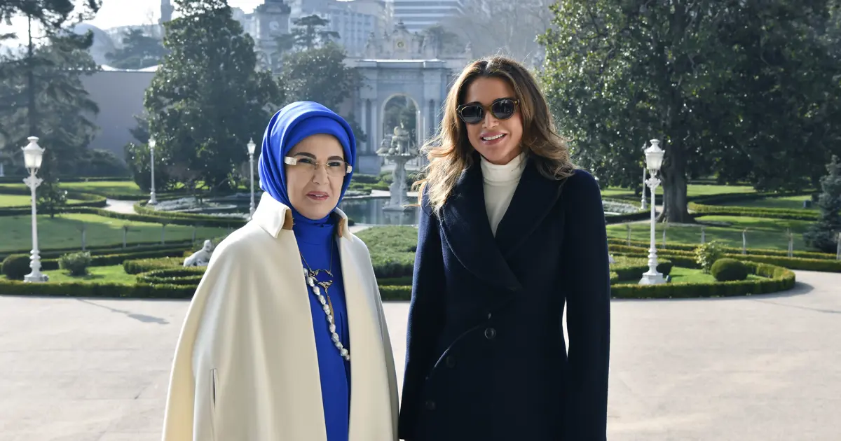 Emine Erdoğan, Ürdün Kraliçesi ile bir araya geldi