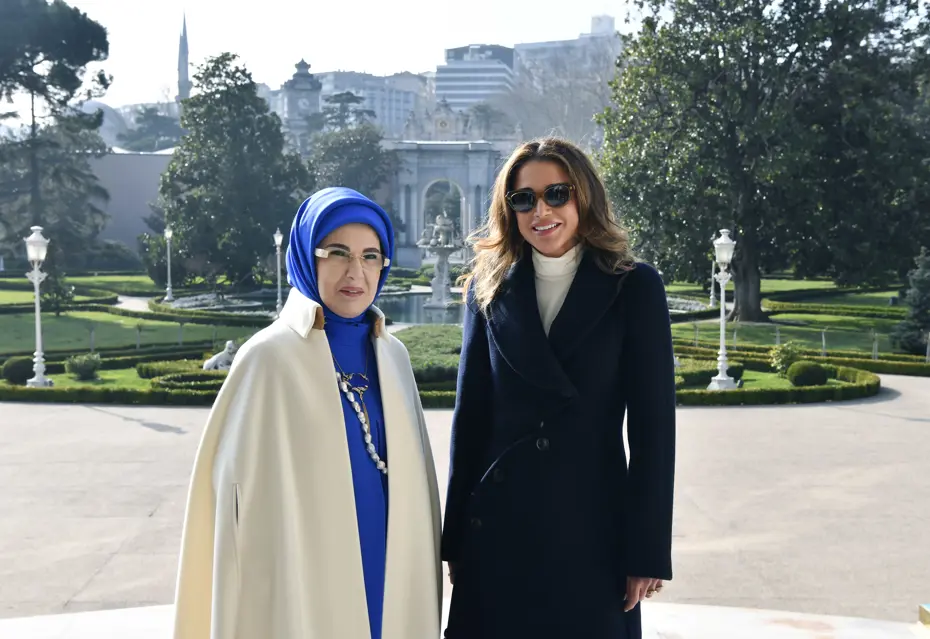 Emine Erdoğan, Ürdün Kraliçesi ile bir araya geldi