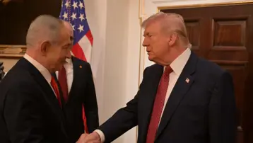 Trump ve Netanyahu Beyaz Saray'da bir araya geldi. Ana gündem İran 