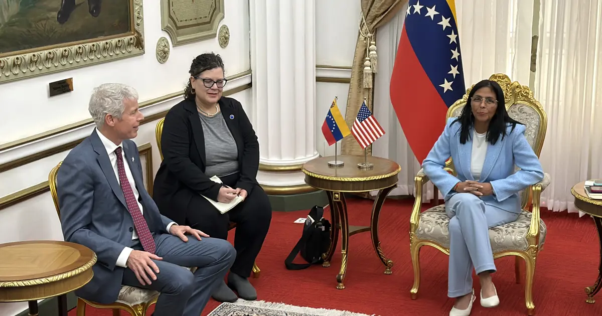 ABD Enerji Bakanı Venezuela'da