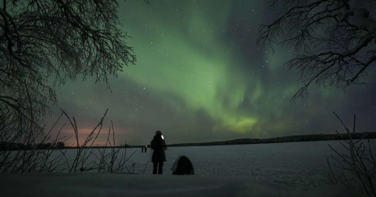 Kuzeyde büyülü dans başladı