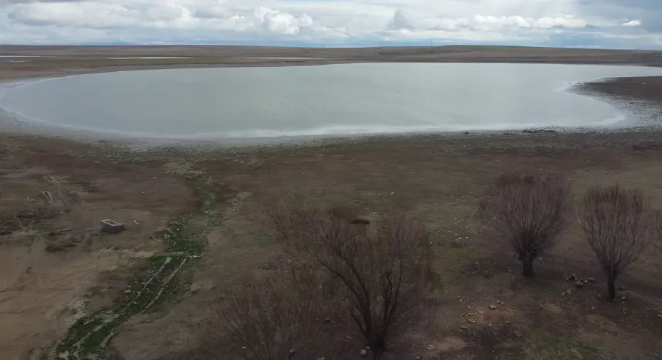 Dört yıl önce tamamen kurumuştu. 