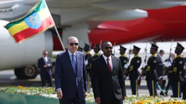 Cumhurbaşkanı Erdoğan Etiyopya'da. "Etiyopya bizim kardeş devletmiz" 