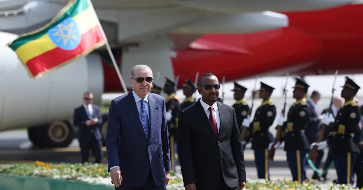 Cumhurbaşkanı Erdoğan Etiyopya'da. "Etiyopya bizim kardeş ülkemiz"