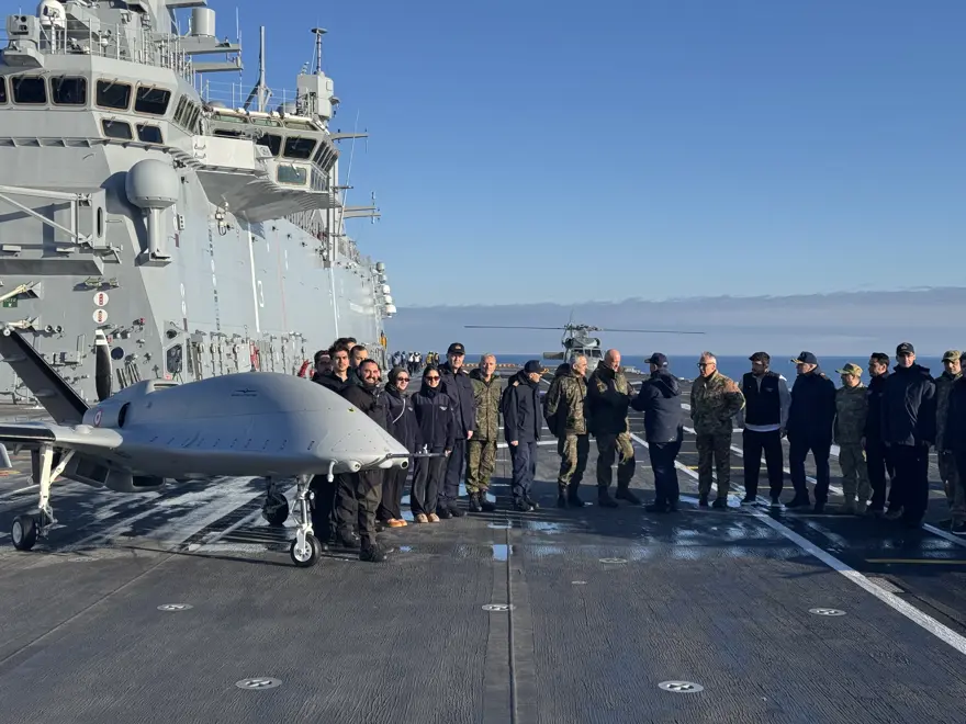 Türk SİHA'larından Baltık Denizi'nde gövde gösterisi  1