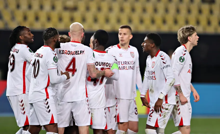Samsunspor, Konferans Ligi'nde Shkendija'yı 1-0 yendi