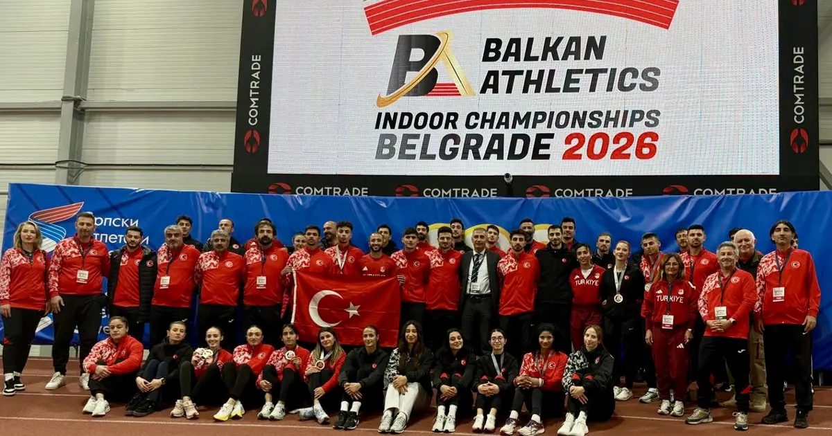 Milli sporcular Balkan Şampiyonası'nda 14 madalya kazandı