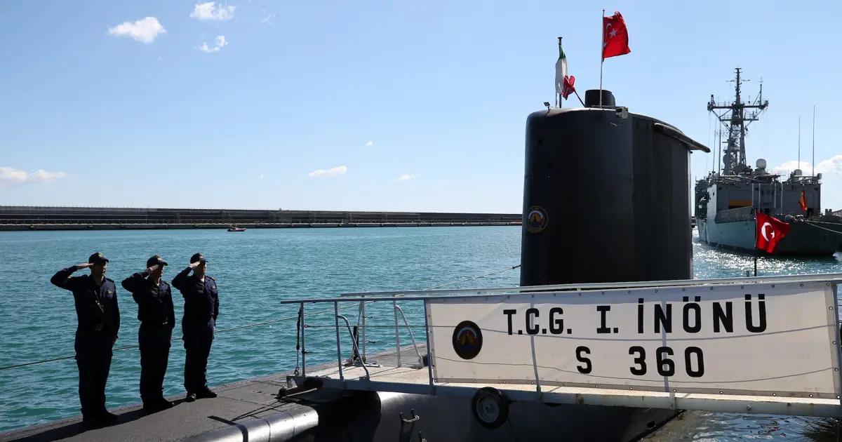 NATO'dan denizaltı tatbikatı. TCG 1. İnönü denizaltısı da katılıyor