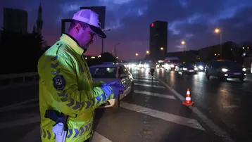 İstanbul trafiğinde kaynakçılara sabah sürprizi