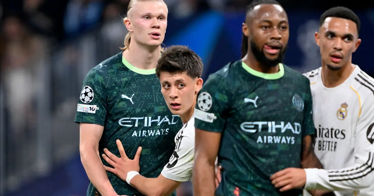 Arda Güler'in maça damga vuran görüntüsü, Haaland biter bitmez tebrik etti