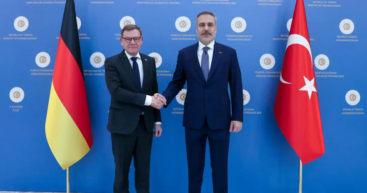 Dışişleri Bakanı Fidan, Alman mevkidaşı Wadephul'u ağırladı. "Türkiye her senaryoya hazır" mesajı verildi