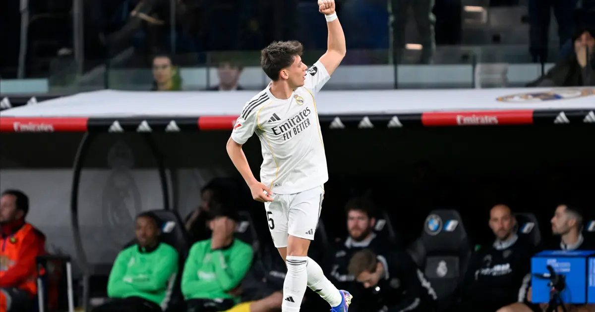 Arda 70 metreden attı, Real 4 golle kazandı