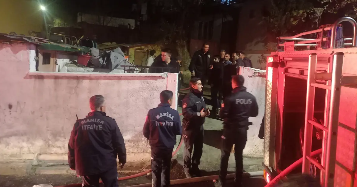 Kayınpederi ile kayınvalidesinin evini ateşe verdi