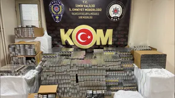 İzmir'de kaçak tütün operasyonunda tutuklama