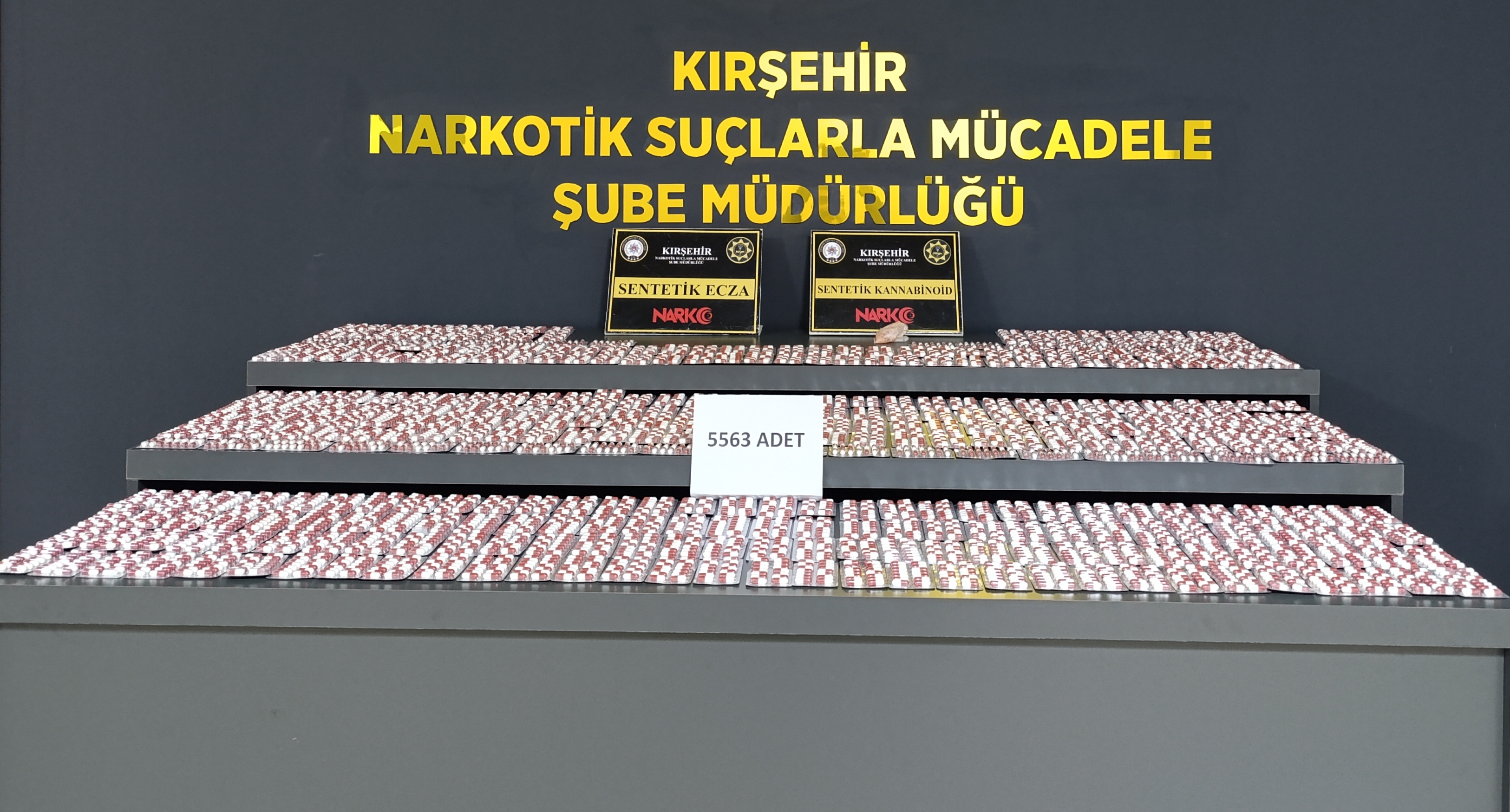 Kırşehir'de uyuşturucu operasyonu