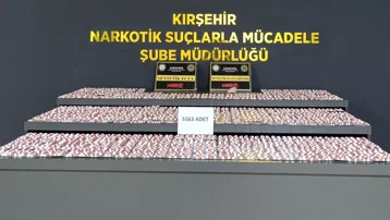 Kırşehir'de uyuşturucu operasyonu