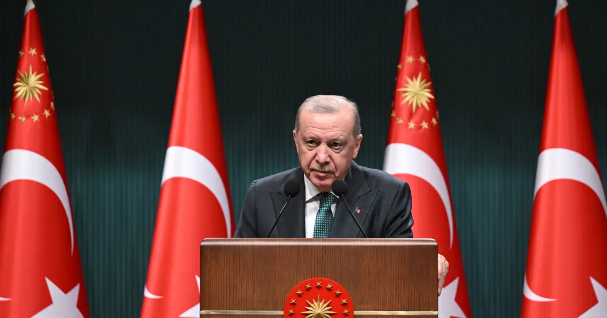Cumhurbaşkanı Erdoğan, kabine toplantısı sonrası açıklamalarda bulunuyor