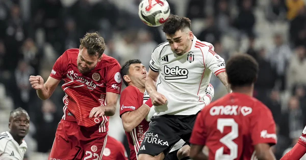 Süper Lig heyecanı. Beşiktaş'ın konuğu Antalyaspor