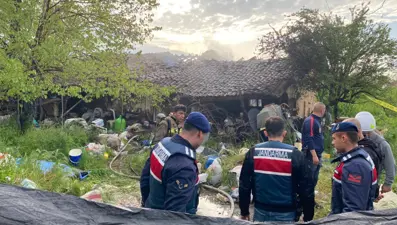 Bağ evinde yangın. 90 yaşındaki adam can verdi