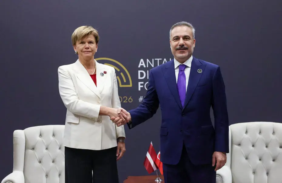 Dışişleri Bakanı Fidan, Letonyalı mevkidaşıyla görüştü