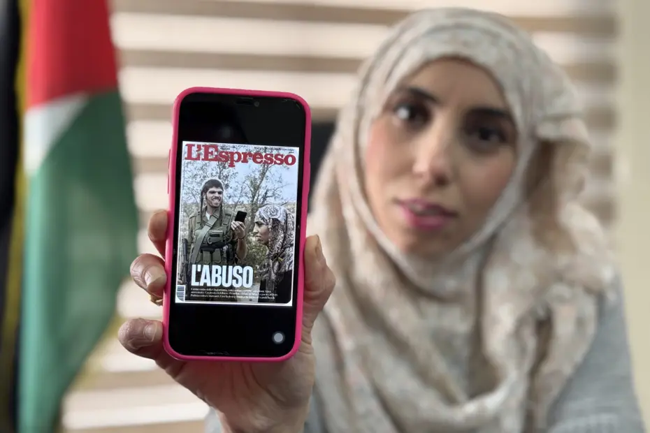 Olaylı kapaktaki Filistinli kadın konuştu: 