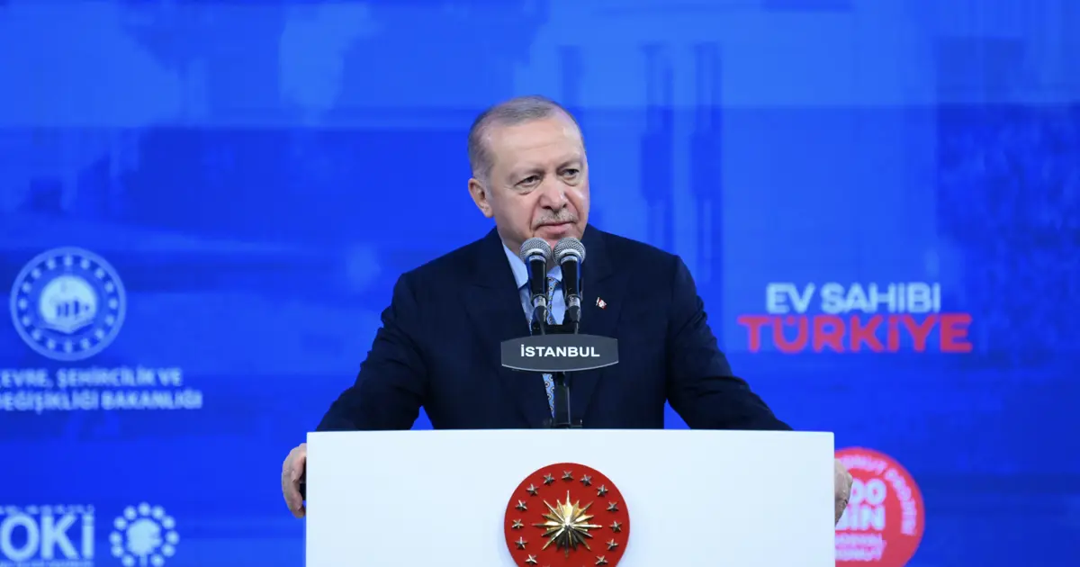 TOKİ İstanbul kura çekim heyecanı | Cumhurbaşkanı Erdoğan: İstanbul'un yegane çözümü kentsel dönüşümdür