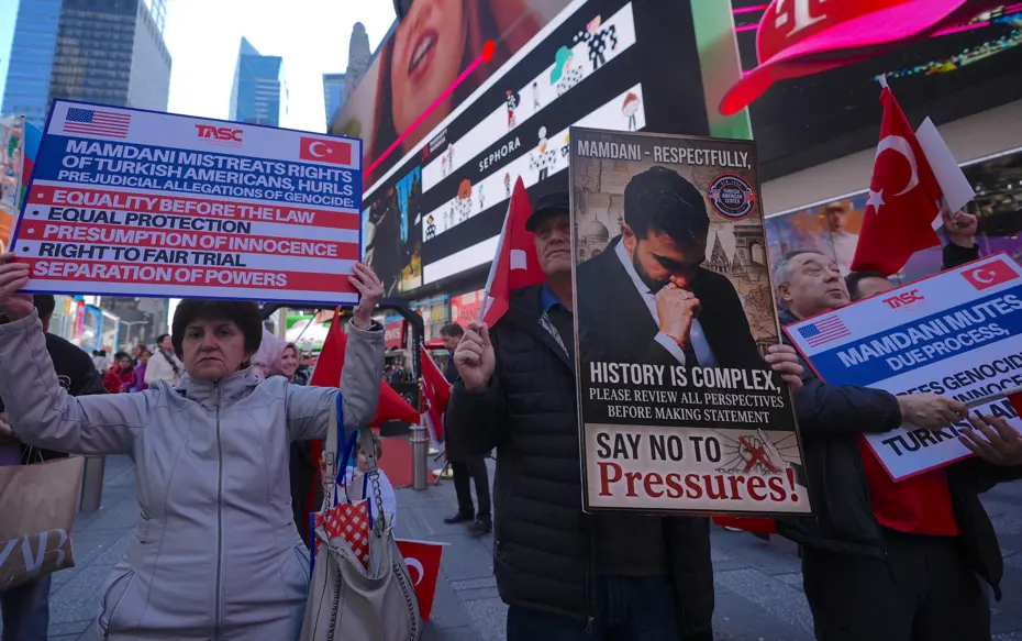 Türk-Amerikan toplumundan Mamdani'ye tepki yürüyüşü