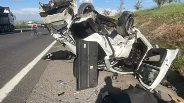 Şanlıurfa'da feci kaza. 3 kişi hayatını kaybetti