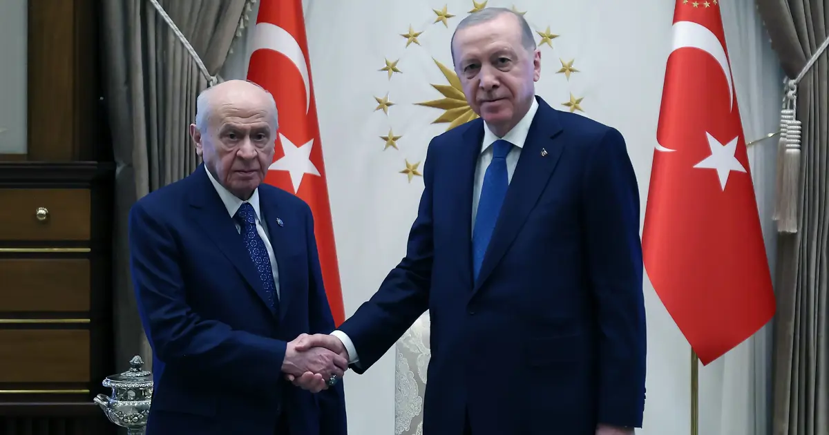 Cumhurbaşkanı Erdoğan ve Devlet Bahçeli görüşmesi başladı