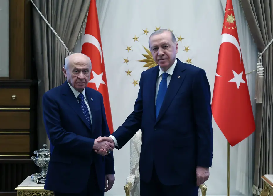 Cumhurbaşkanı Erdoğan ve Devlet Bahçeli görüşmesi başladı