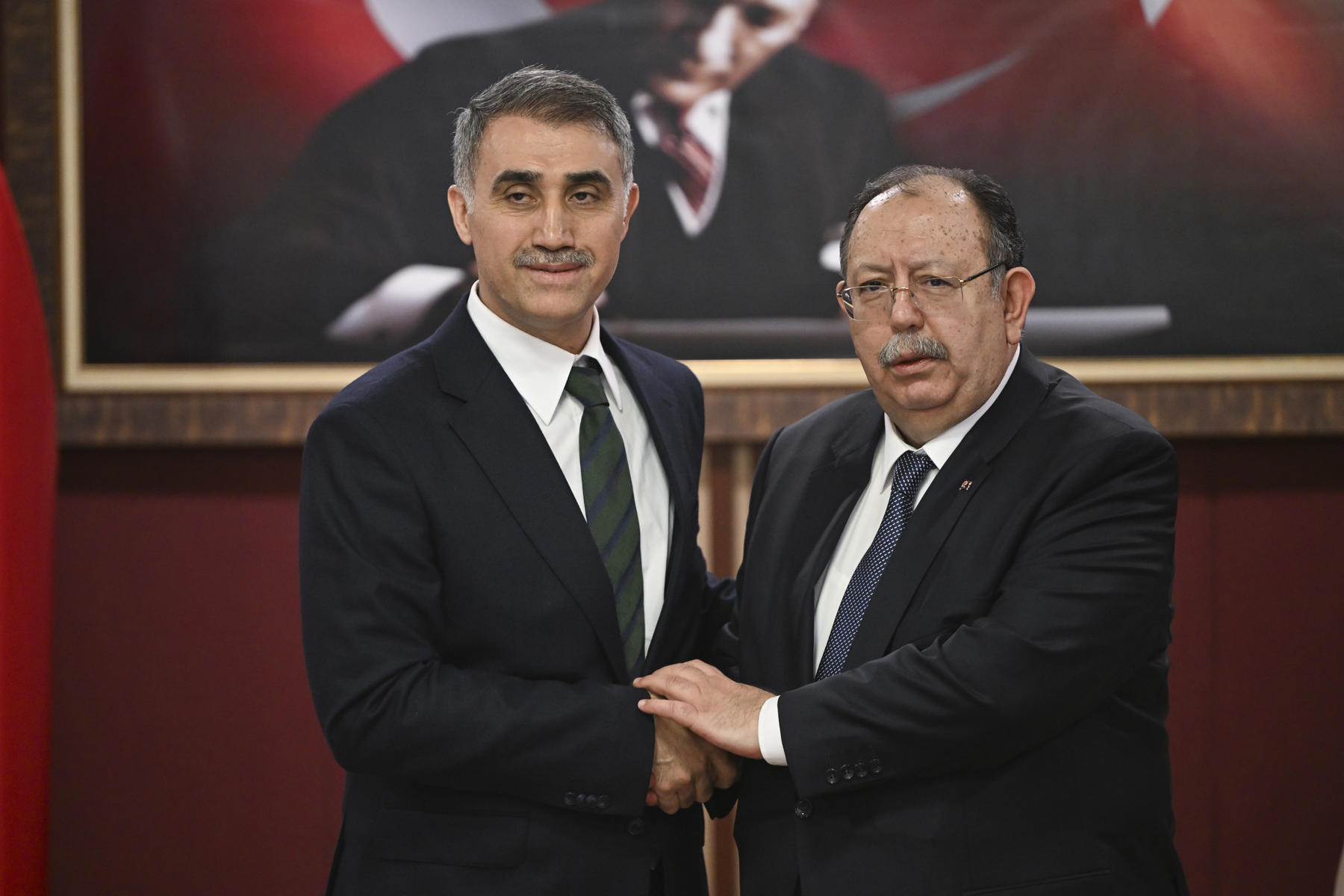 Serdar Mutta YSK Başkanlığı seçiminden görüntü