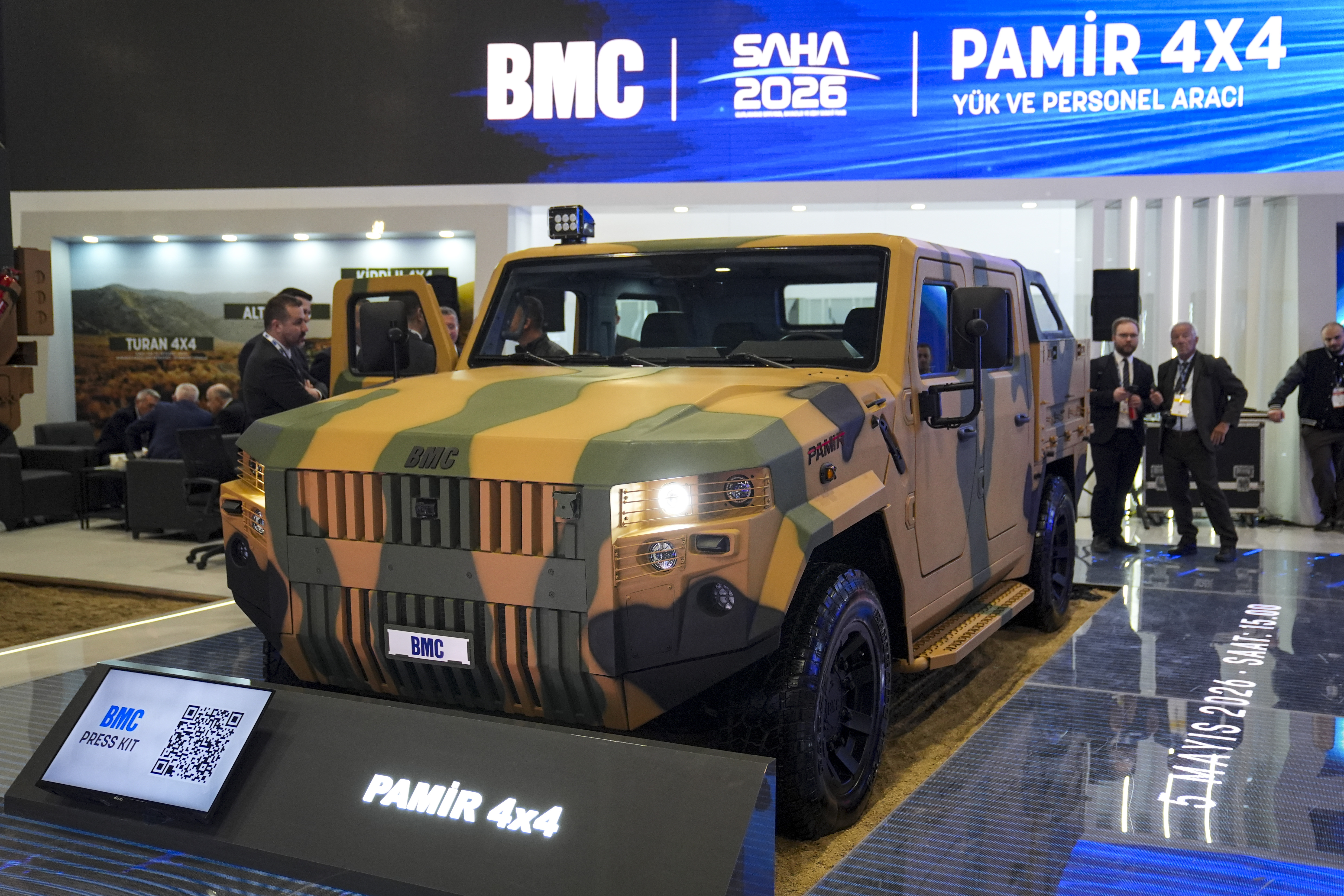 Türkiye'nin yeni savunma gücü ilk kez görücüye çıktı. PAMİR 4x4 göreve hazır