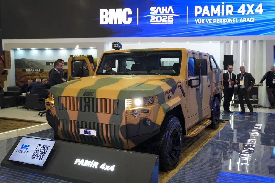 Türkiye'nin yeni savunma gücü ilk kez görücüye çıktı. PAMİR 4x4 göreve hazır