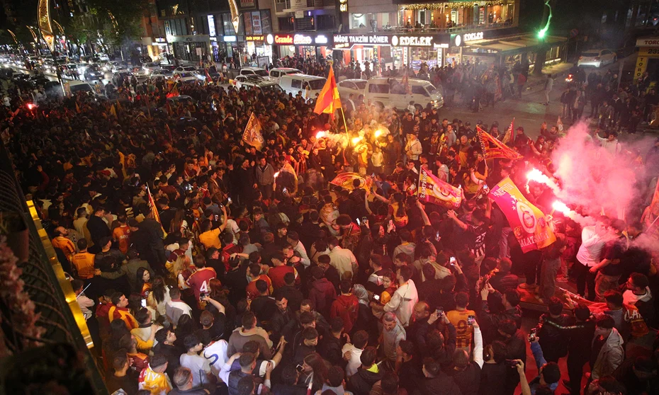 Galatasaray’ın şampiyonluğu Almanya'da coşkuyla kutlandı