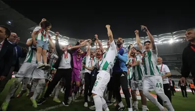 Muğlaspor 1'inci Lig'e yükseldi
