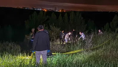 Uşak'ta tarlada ceset bulundu