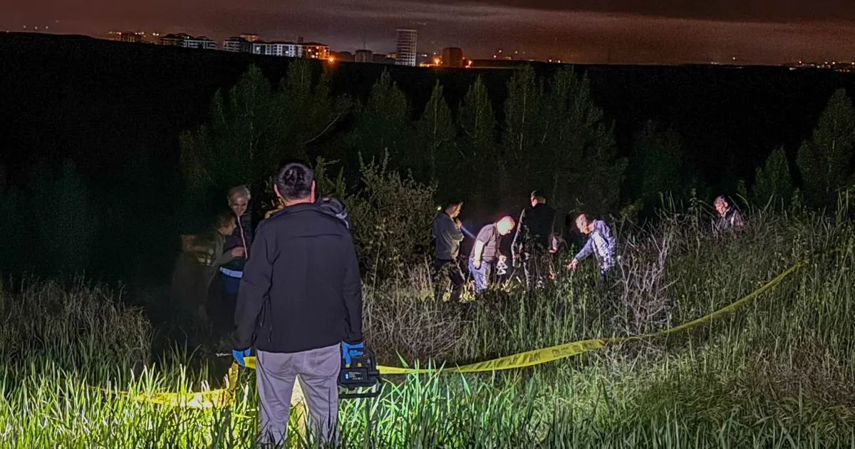 Uşak'ta tarlada ceset bulundu