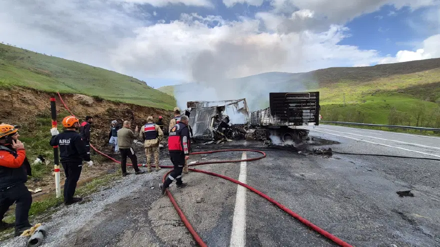 Bitlis'te feci kaza. İki sürücü de hayatını kaybetti 3